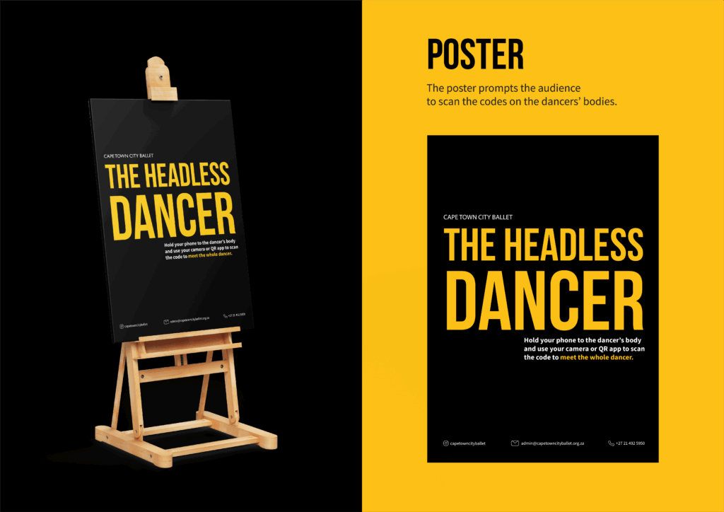 Poster for The Headless Dancer.