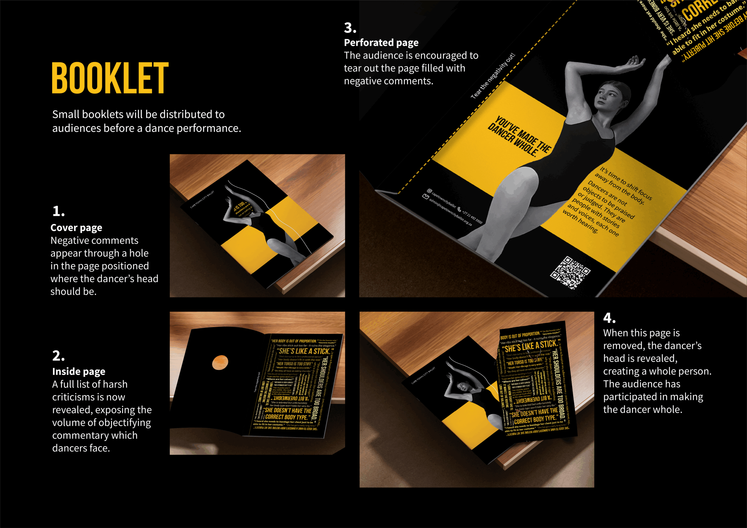 Booklet for The Headless Dancer.